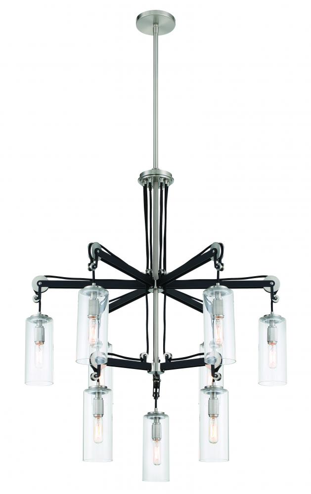 9 LIGHT CHANDELIER