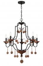 Minka-Lavery 2665-723 - 5LT CHANDELIER