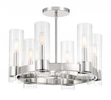 Minka-Lavery 3895-77 - 6 LIGHT CHANDELIER