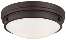 Minka-Lavery 823-167 - 2 LIGHT FLUSH MOUNT