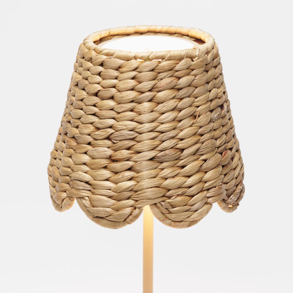 Poldina Wicker Shade - For Poldina XXL - Scallop Water Hyacinth