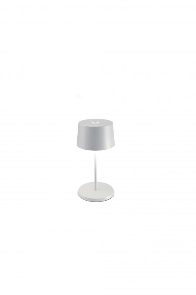 Olivia Mini Table Lamp - White