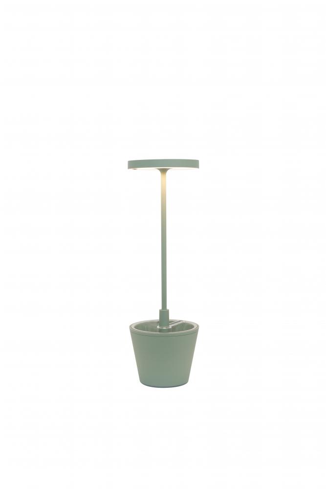 Poldina UpsideDown Table Lamp - Sage Green