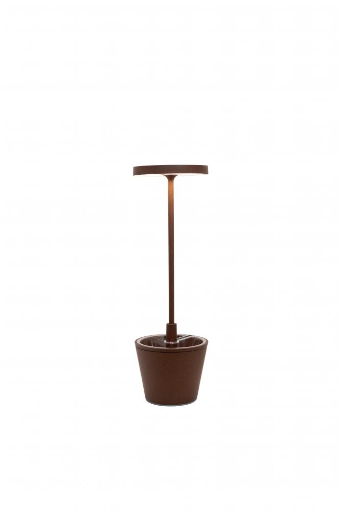 Poldina UpsideDown Table Lamp - Rust