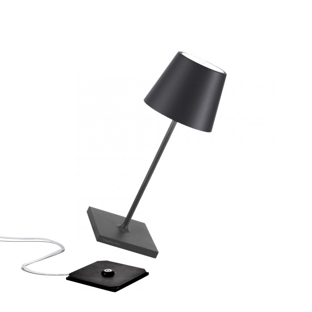 Poldina Pro Mini Table Lamp - Dark grey