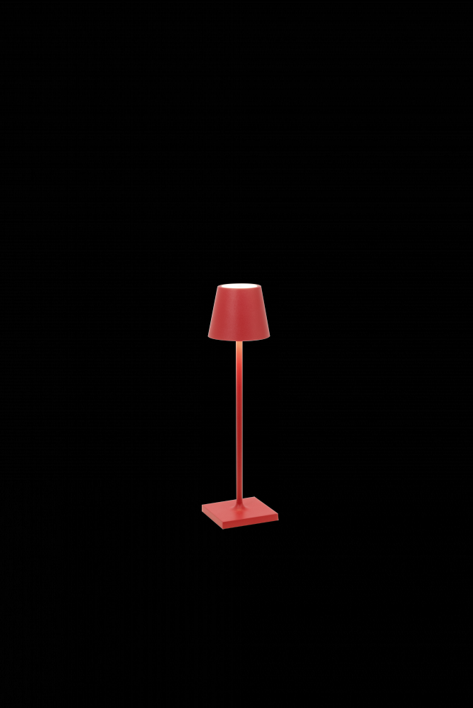 Poldina Micro Table Lamp - Red