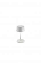 Zafferano America LD0860B4 - Olivia Mini Table Lamp - White