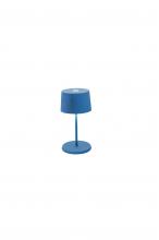 Zafferano America LD0860K4 - Olivia Mini Table Lamp - Capri Blue