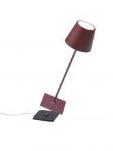 Zafferano America LD0440X4 - Poldina Pro Table Lamp - Bordeaux