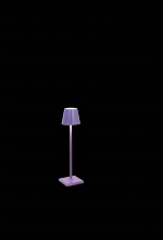 Zafferano America LD0490L3 - Poldina Micro Table Lamp - Lilac