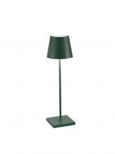 Zafferano America LD0340M4 - Poldina Pro Table Lamp - Dark Green