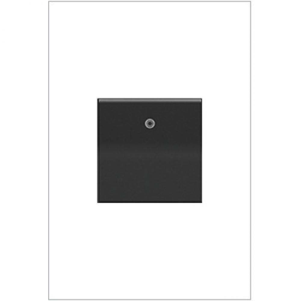 adorne 277V Paddle Switch, Graphite, with Microban
