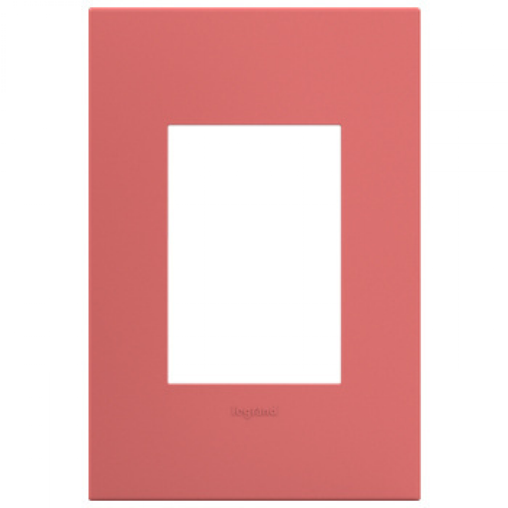 adorne Hibiscus One-Gang-Plus Screwless Wall Plate