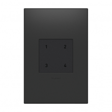 Legrand WNACB40G1 - adorne? Wireless Smart Scene Switch with Netatmo, Graphite