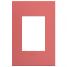 Legrand AWP1G3HB4 - adorne Hibiscus One-Gang-Plus Screwless Wall Plate