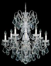 Schonbek 1870 3657-22R - New Orleans 10 Light 120V Chandelier in Heirloom Gold with Radiance Crystal