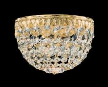 Schonbek 1870 1558-40O - Petit Crystal 3 Light 120V Flush Mount in Polished Silver with Clear Optic Crystal