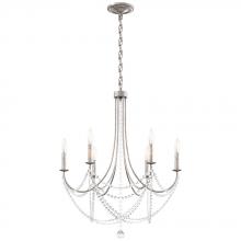 Schonbek 1870 RJ1006N-51O - Verdana 6 Light 120V Chandelier in Black with Clear Optic Crystal