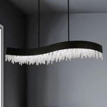 Schonbek 1870 S3548-700O - Soleil 47in LED Pendant in Aged Brass with Clear Optic Crystal