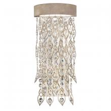 Schonbek 1870 S9115-48R - Pavona 18in 120/277V Wall Sconce in Antique Silver with Clear Radiance Crystal