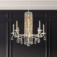 Schonbek 1870 RS83081N-22R - Siena 8 Light 120V Chandelier in Heirloom Gold with Radiance Crystal