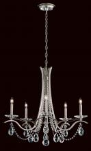 Schonbek 1870 VA8335N-51R - Vesca 5 Light 120V Chandelier in Black with Clear Radiance Crystal