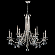 Schonbek 1870 VA8322N-48H - Vesca 12 Light 120V Chandelier in Antique Silver with Clear Heritage Handcut Crystal