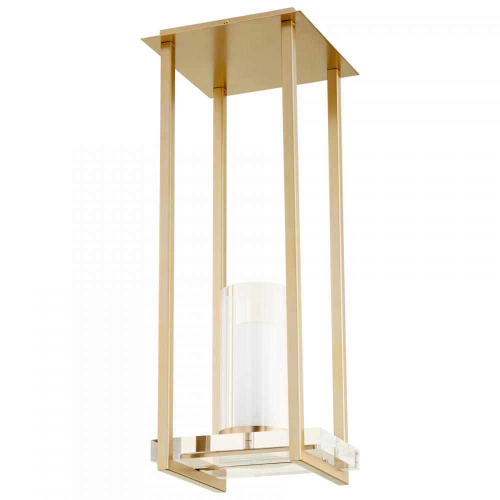 Orion Pendant 1-Light Aged Brass