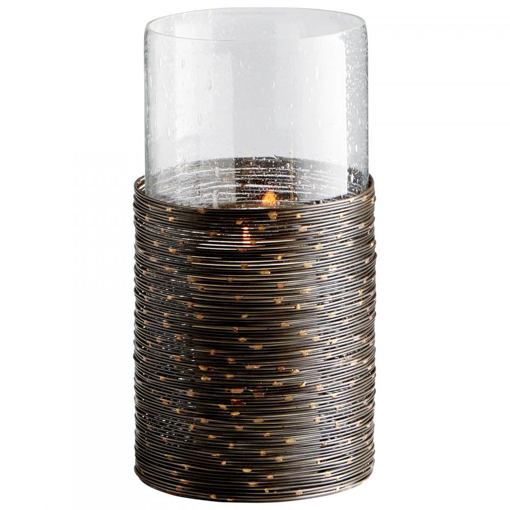 Tara Candleholder Antique Black - Small