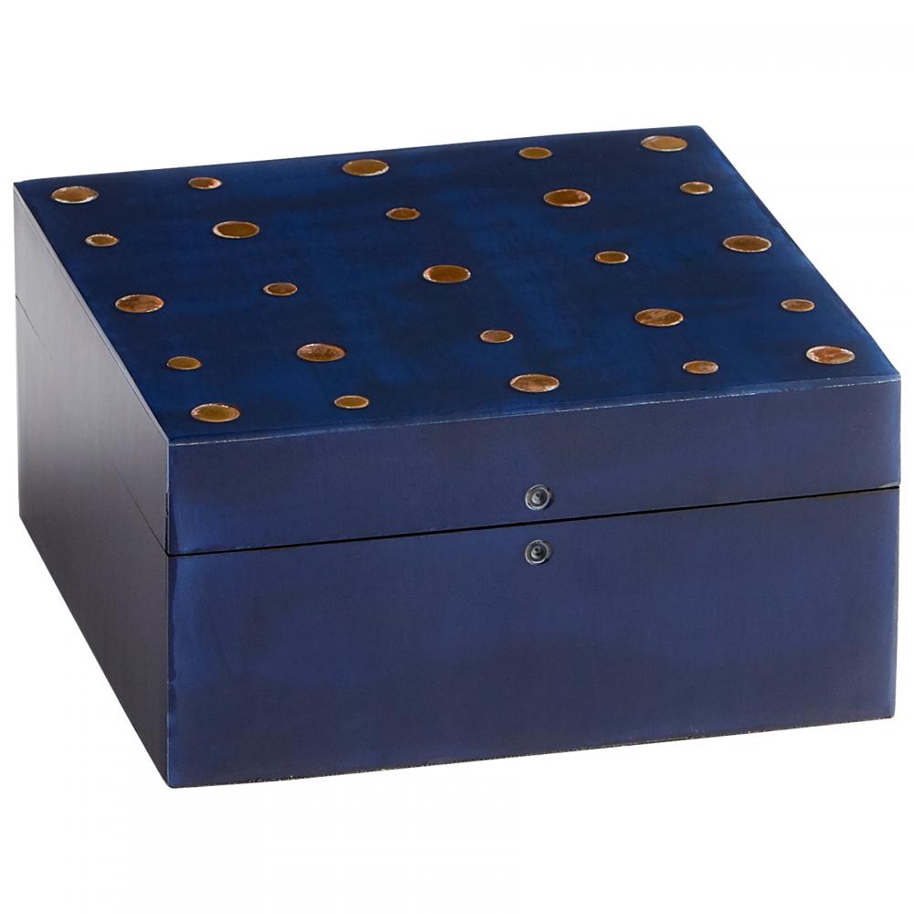 Dotty Container Black And Brass - Large