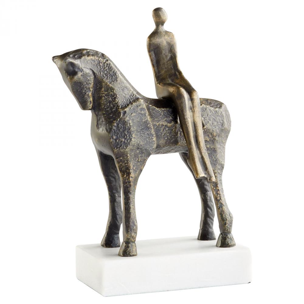 Godiva Sculpture Designed by J Kent Martin White & Black
