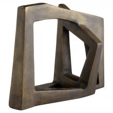 Cyan Designs 11651 - Conundrum Sculpture Designed by J Kent Martin Bronze