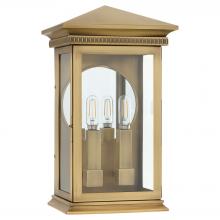 Cyan Designs 11996 - Guilford 2 Light Outdoor Wall Sconce - Heritage Brass