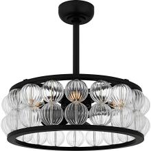 Quoizel TRK3123MBK - Terrarock Fandelier