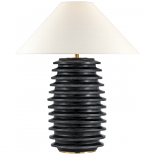 Visual Comfort & Co. Signature Collection KW 3716EBO-L - Crenelle 27" Stacked Table Lamp