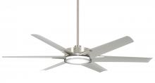 Minka-Aire F866L-BNW - 65" CEILING FAN W/CCT LED FOR OUTDOOR