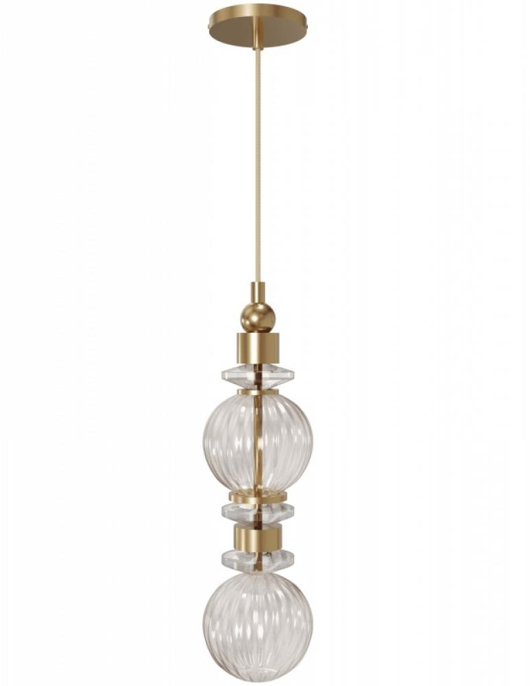 Avra Glass And Metal Pendant