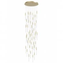 Avenue Lighting HF2051-SNW-BB - Main Street Collection 51 Light Snow Acyrlic Multi Port Pendants