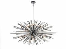 Avenue Lighting HF8200-BK - Palisades Ave. Metal And Crystal Chandelier