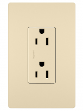 Legrand Radiant 885SI - radiant? Self-Grounding Outlet, Ivory