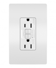Legrand Radiant 1597TRWRWCCD4 - radiant? Spec Grade 15A Weather Resistant Self Test GFCI Receptacle, White