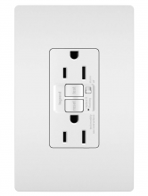 Legrand Radiant 1597TRAWCCD4 - radiant? 15A Tamper Resistant Self Test GFCI Outlet with Audible Alarm, White