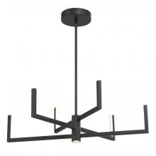 Minka George Kovacs P1476-66A-L - ARRTICULAR - 6 LIGHT LED CHANDELIER