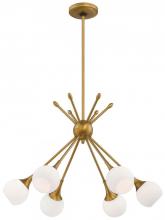 Minka George Kovacs P1806-248 - PONTIL - 6 LIGHT CHANDELIER
