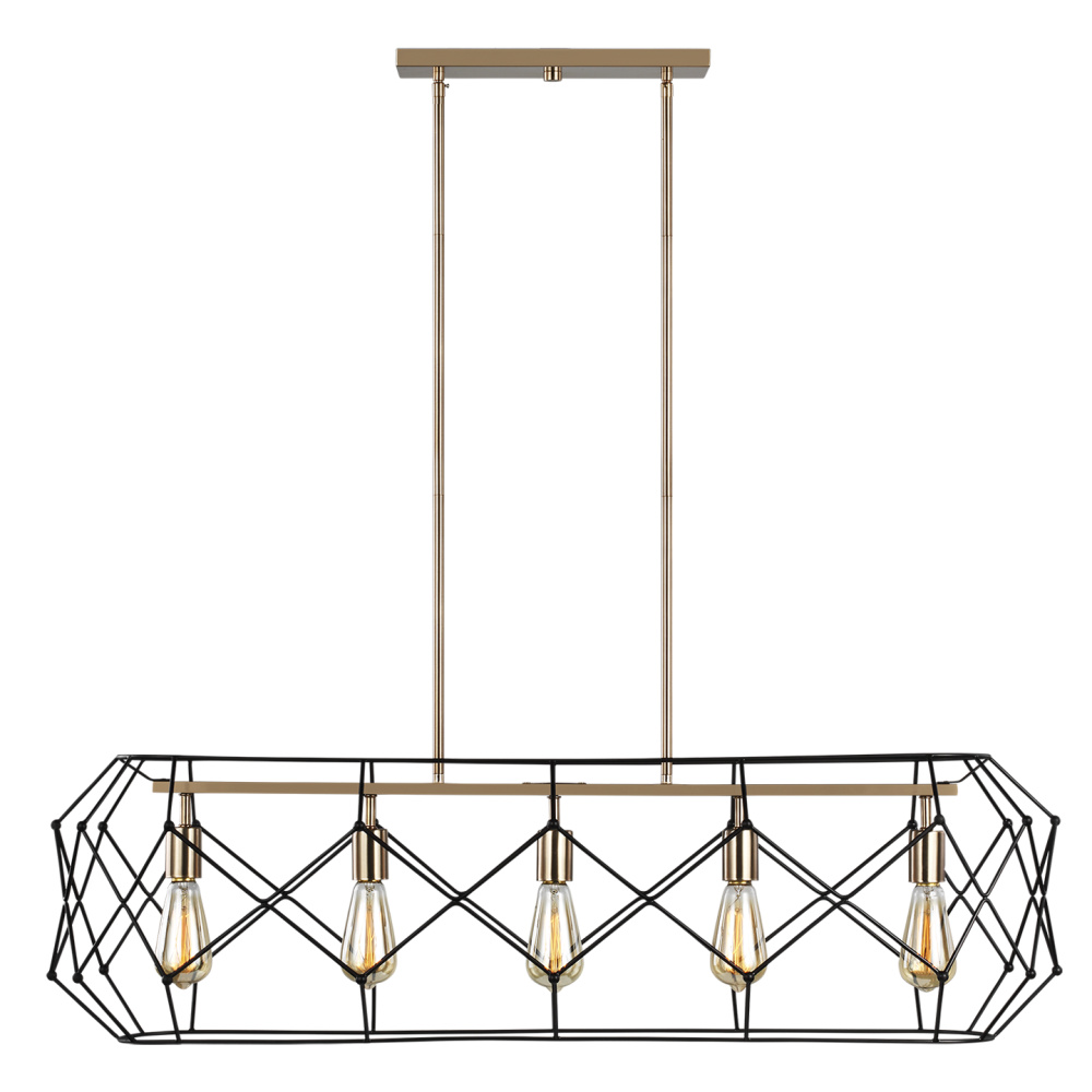 Zarra Five Light Linear