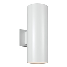 Visual Comfort & Co. Studio Collection 8313802EN3-15 - Outdoor Cylinders Small Two Light Outdoor Wall Lantern
