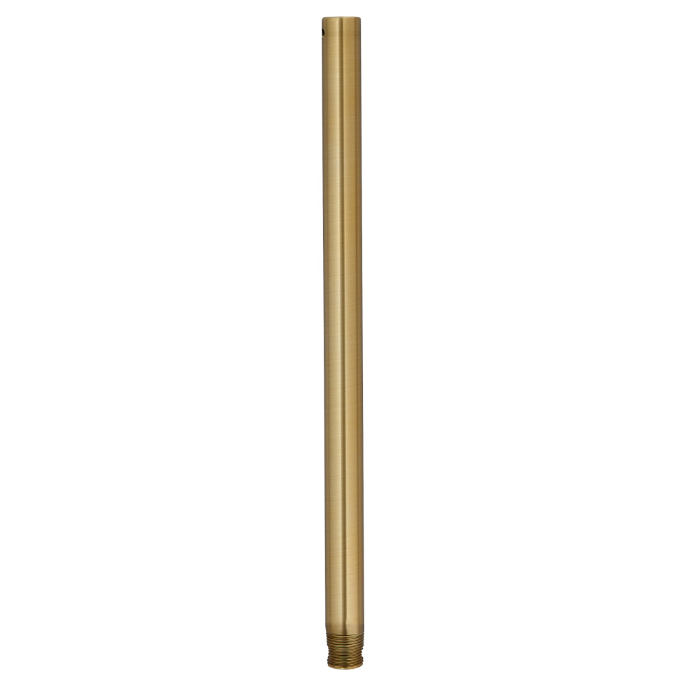 18" DOWNROD 3/4" DIAMETER - BRUSHED BRASS