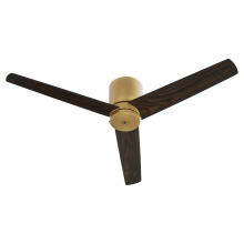 Quorum 22523-47 - BANZAI 52" 3 BLADE HUGGER - BRUSHED BRASS