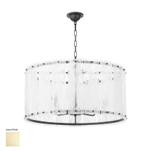 Quorum 8575-8-80 - PRESTIGE 8 LIGHT PEND -AGED BRASS